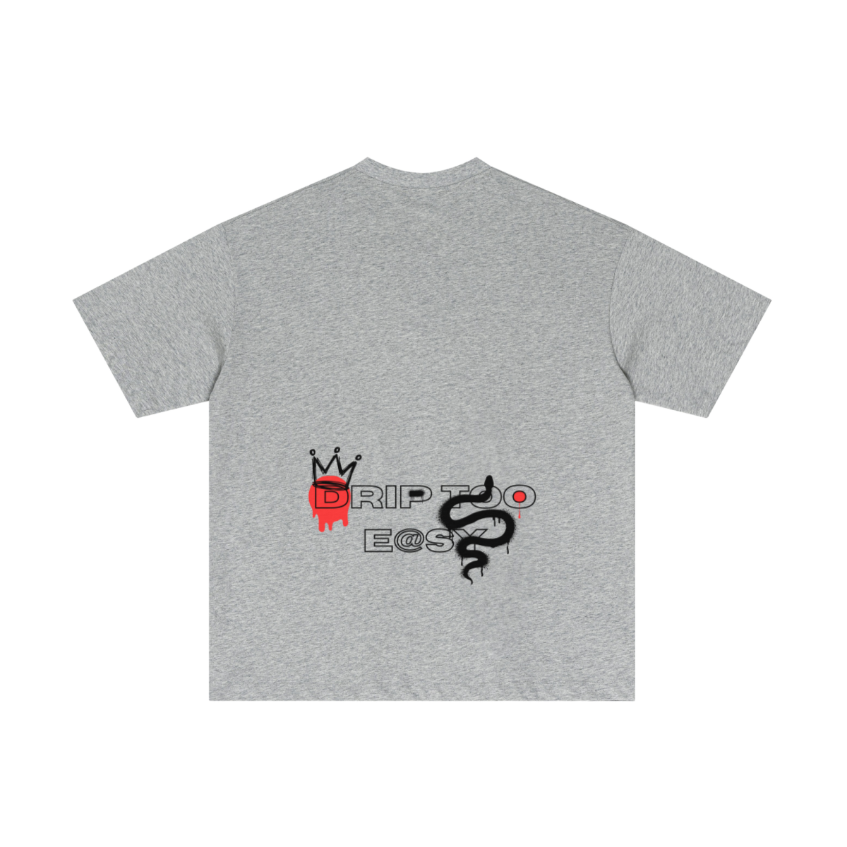 180GSM Men's Lightweight T-shirt LIght gray