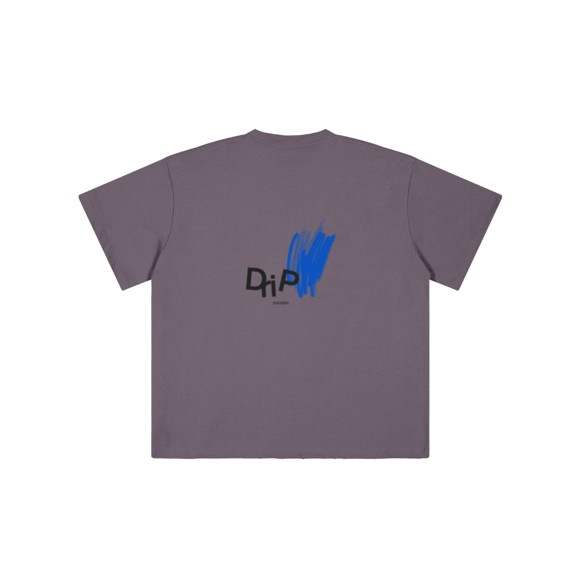 230GSM Unisex Raw-Hem Cooling Sports T-shirt Raspberry Purple