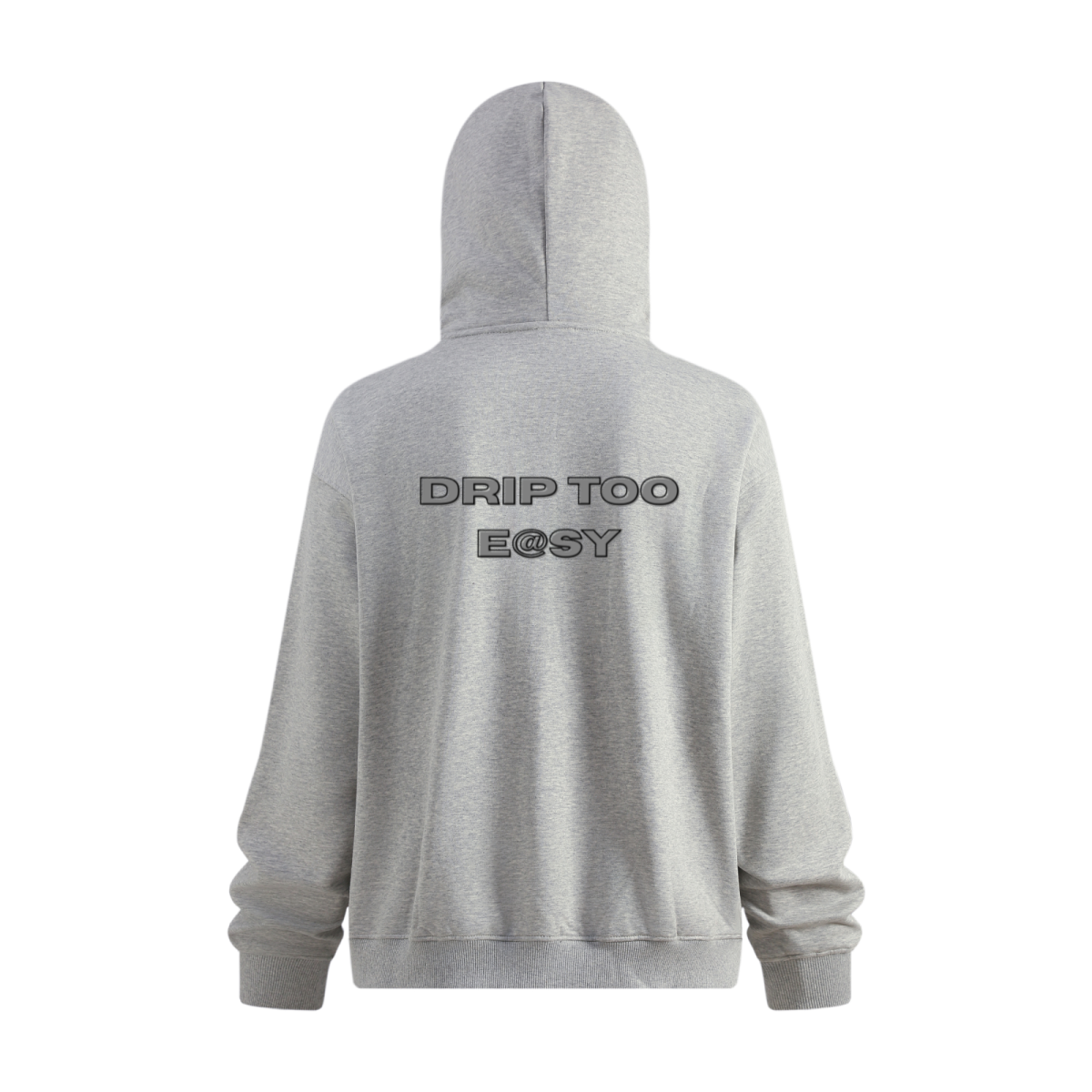 340GSM Men’s Trendy Fleece Zip-Up Windproof Face-Mask Hoodie Heathered Grey
