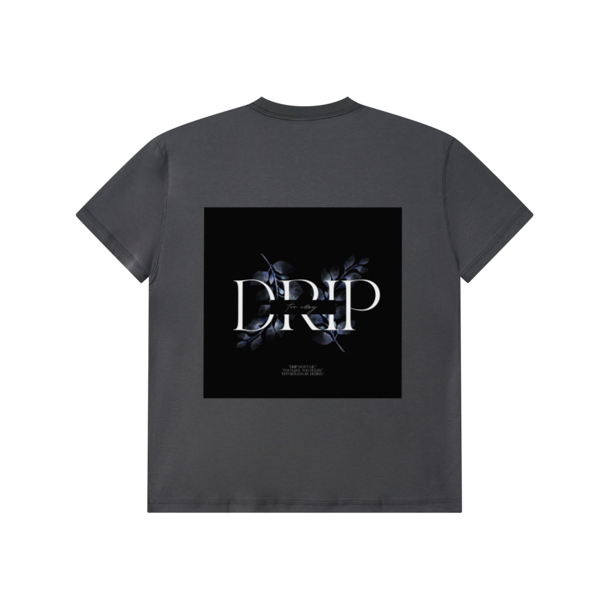 220GSM Unisex Lyocell Structured Panel Sports T-shirt Carbon gray